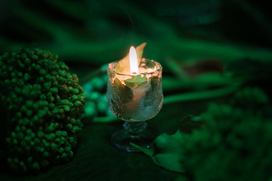 Green Growth Candle (Neem,Curry & Moong Daal Candle)